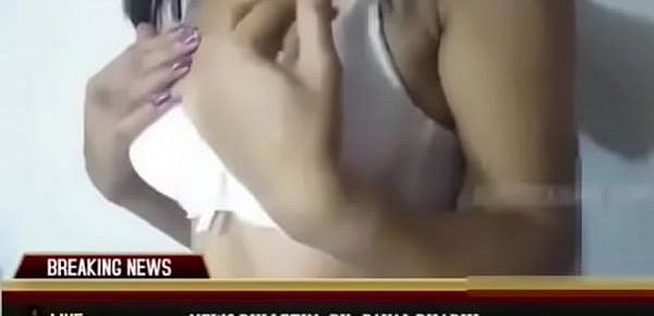 Hot desi news reader giving nude updates full video at pornland.in